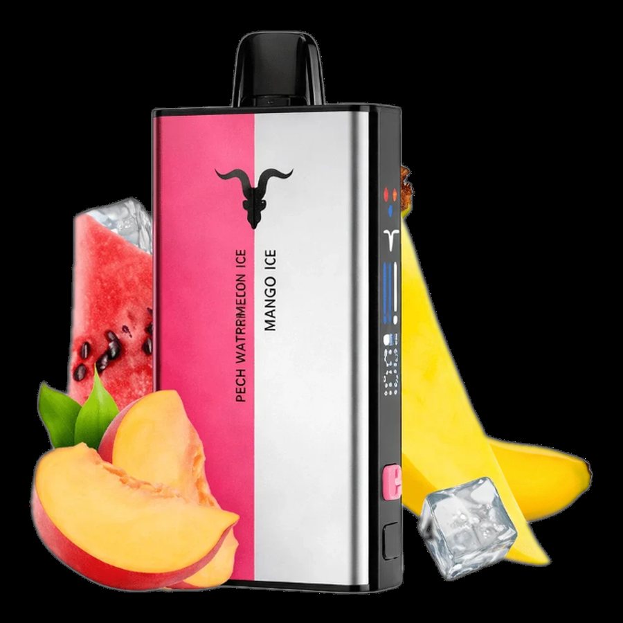 IGNITE V400 Mix Peach Watermelon Ice + Mango Ice